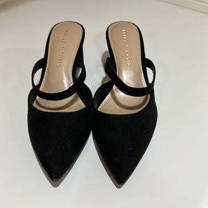 Kelly & Katie shoes purchased from DSW. 8M, black velvet, never worn